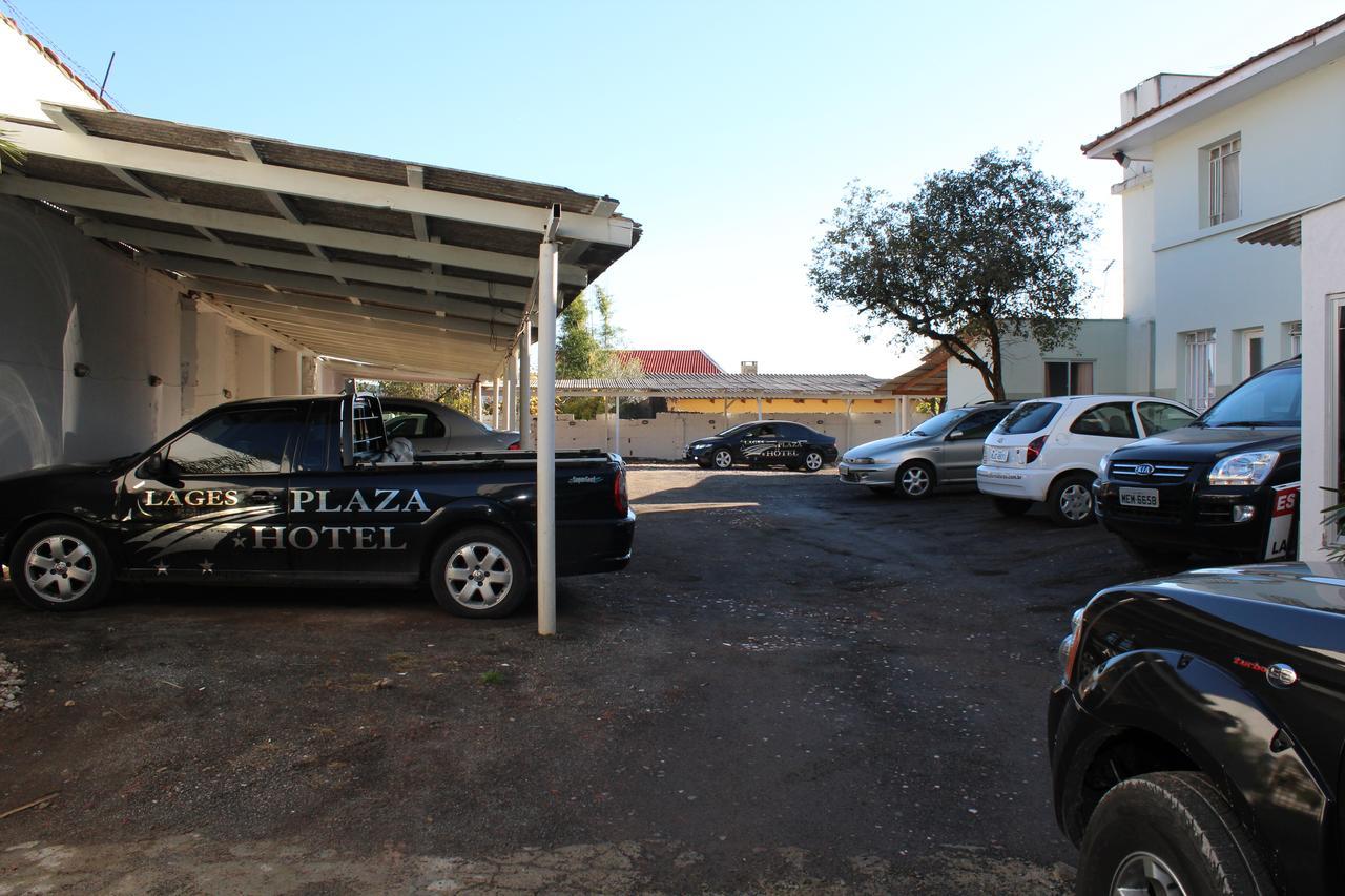 Lages Plaza Hotel Bagian luar foto