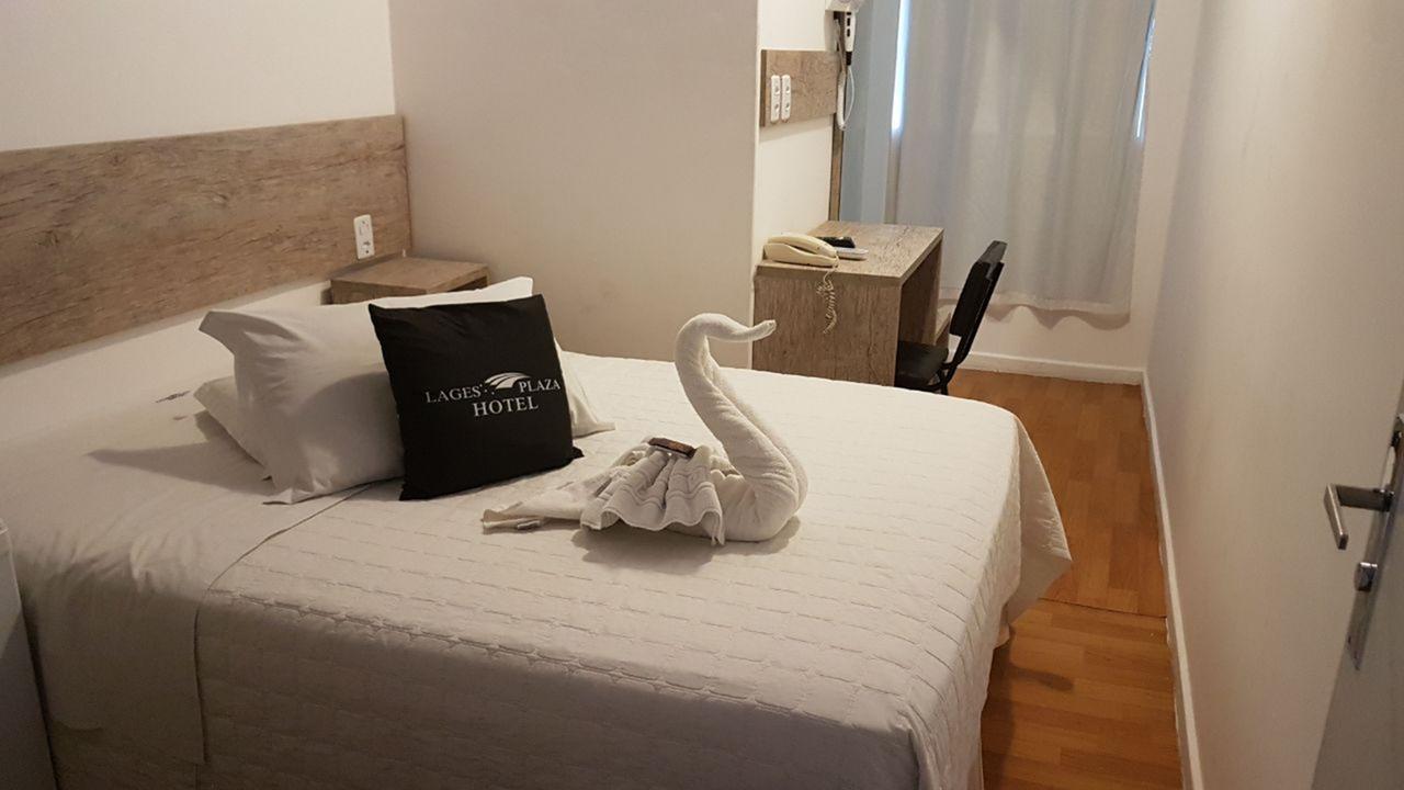 Lages Plaza Hotel Bagian luar foto
