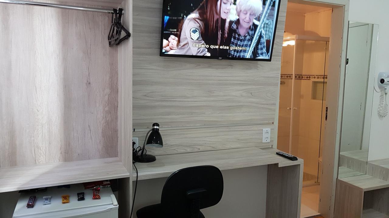 Lages Plaza Hotel Bagian luar foto