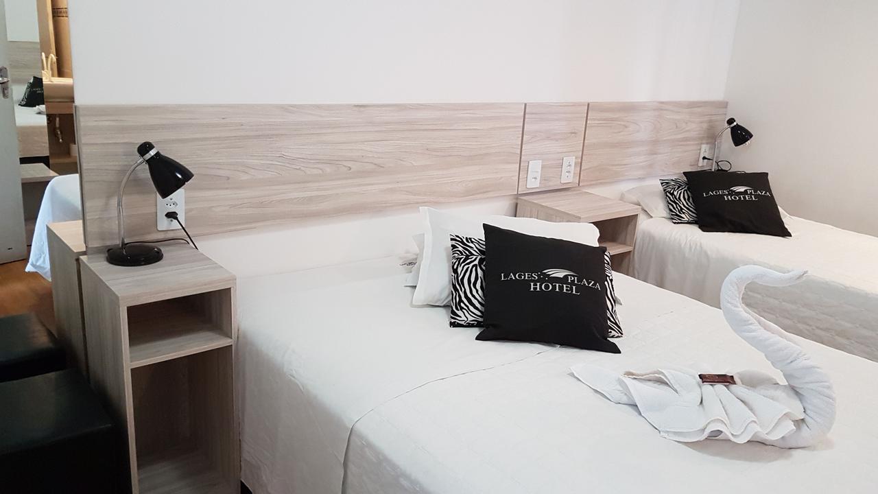 Lages Plaza Hotel Bagian luar foto