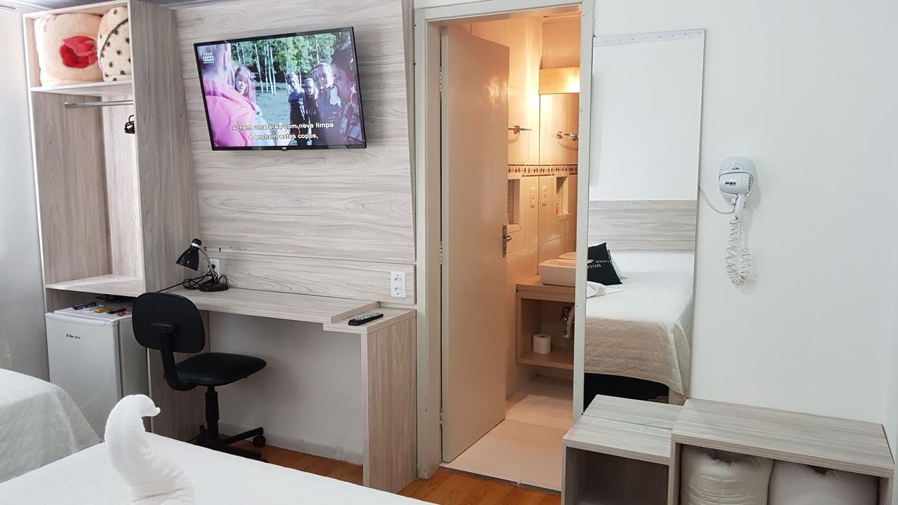 Lages Plaza Hotel Bagian luar foto