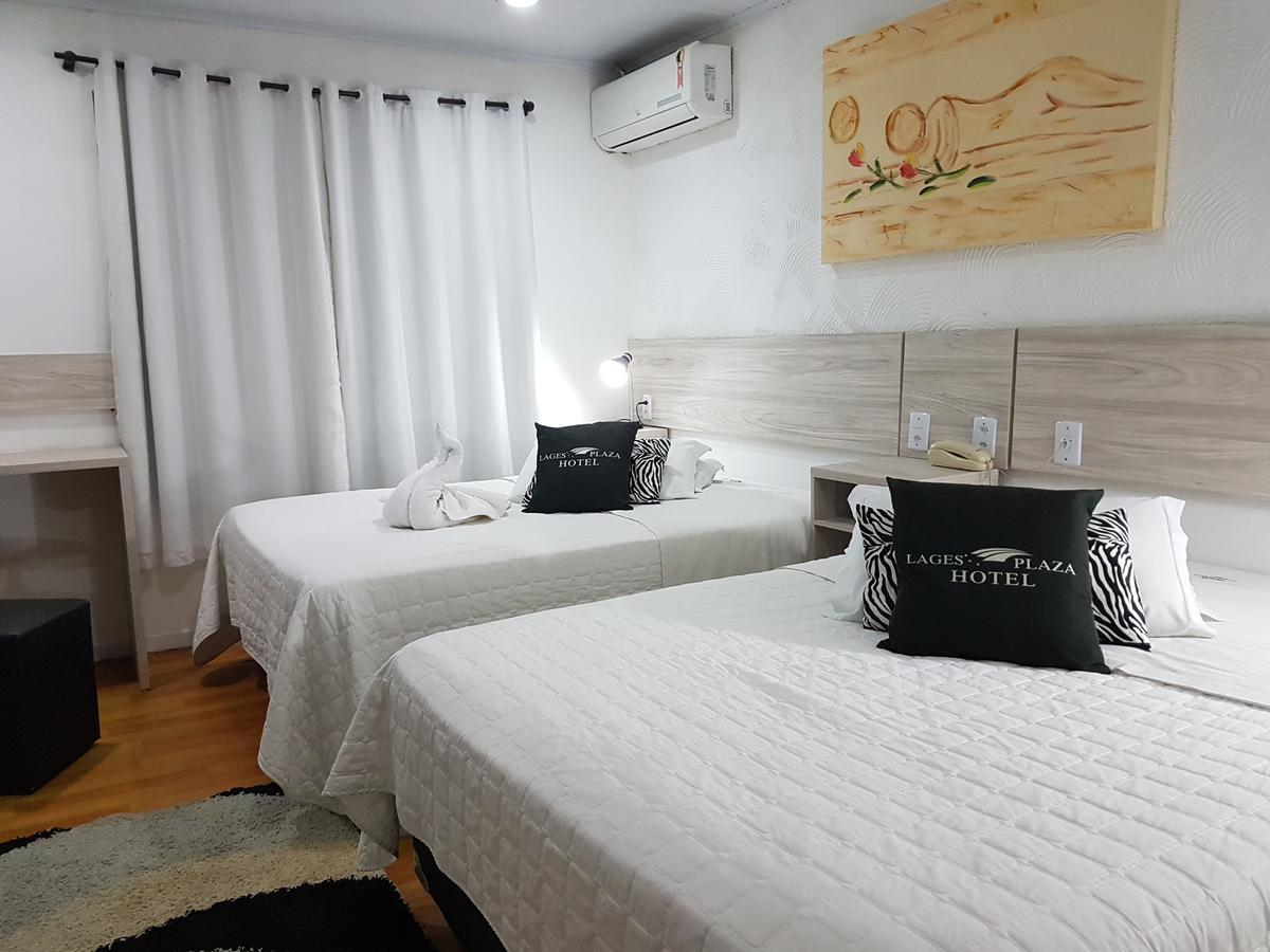 Lages Plaza Hotel Bagian luar foto
