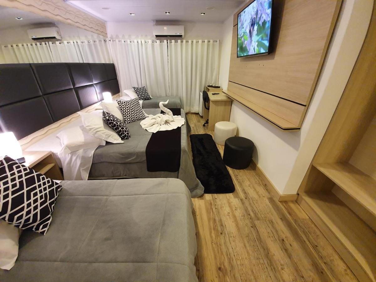 Lages Plaza Hotel Bagian luar foto