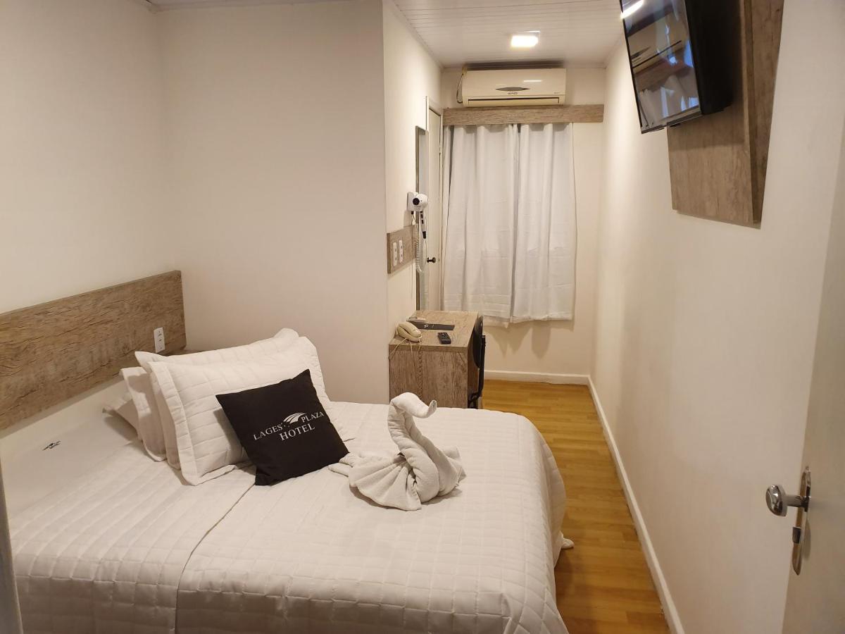 Lages Plaza Hotel Bagian luar foto
