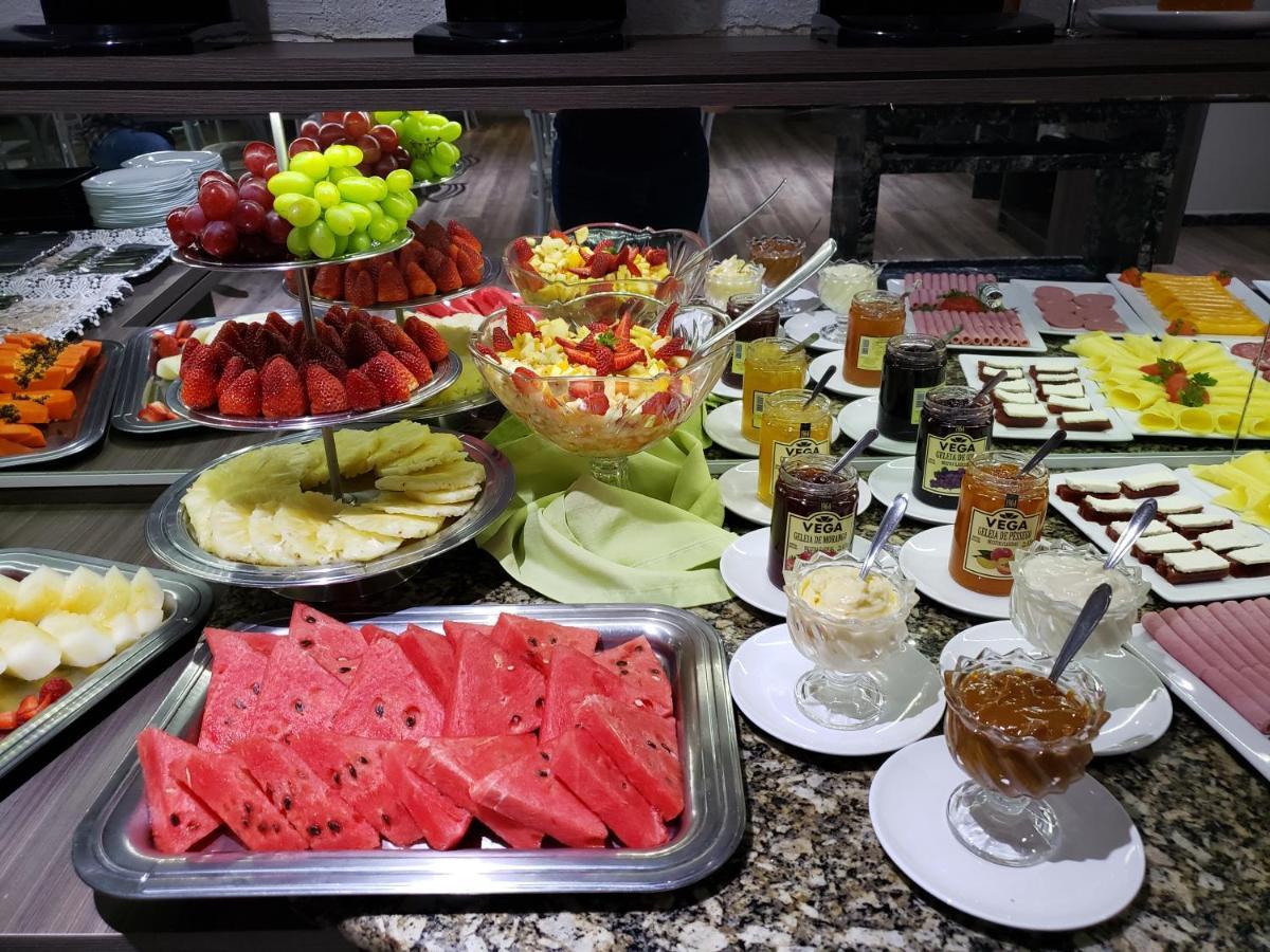Lages Plaza Hotel Bagian luar foto