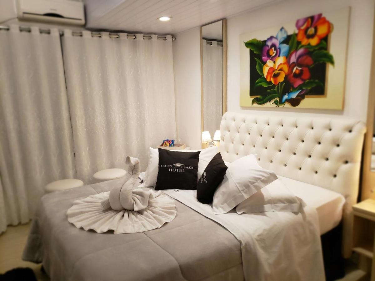 Lages Plaza Hotel Bagian luar foto