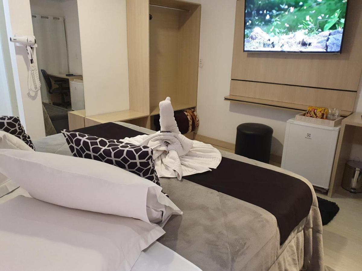 Lages Plaza Hotel Bagian luar foto