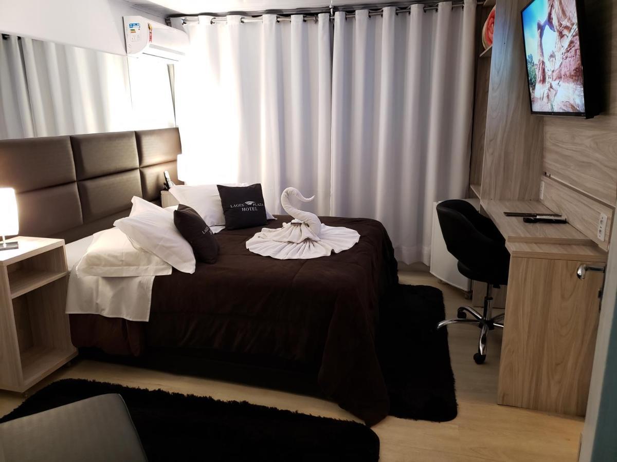 Lages Plaza Hotel Bagian luar foto