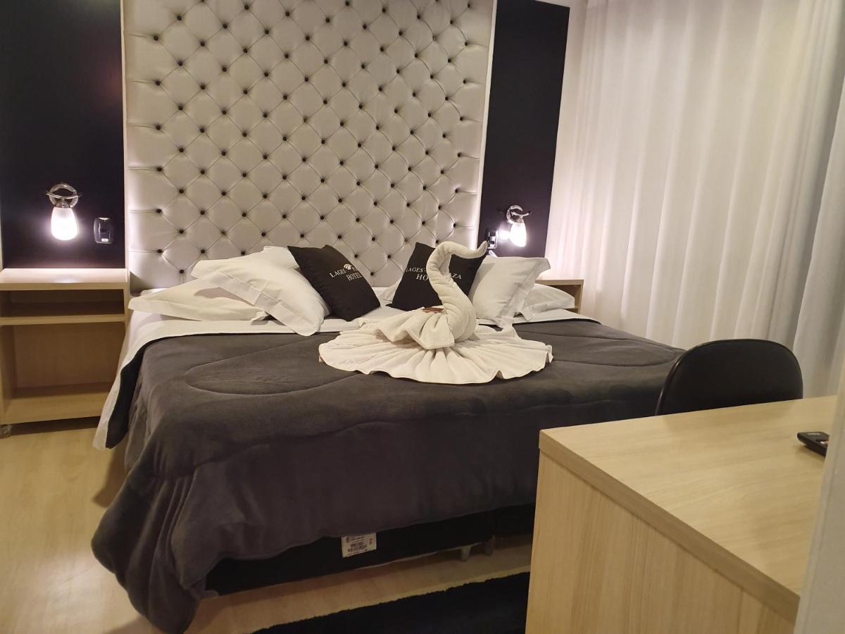 Lages Plaza Hotel Bagian luar foto
